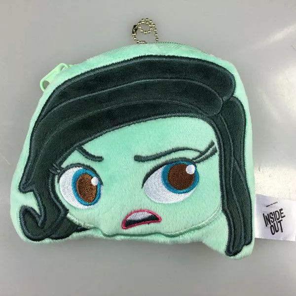 Carteira Estojo Bolsa Divertidamente Inside Out Disgust Nojinho 002
