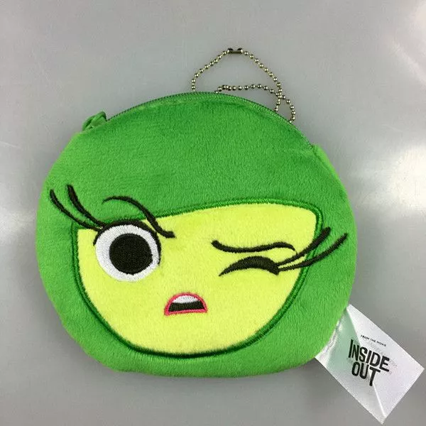 Carteira Estojo Bolsa Divertidamente Inside Out Disgust Nojinho