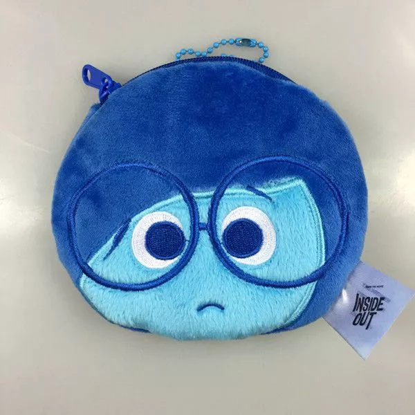 carteira estojo bolsa divertidamente inside out sadness tristeza Mochila Pasta Bolsa Infantil Stitch