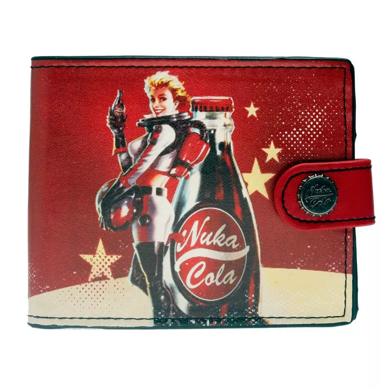 Carteira Fallout nuka cola nuka menina bolsa DFT-3042