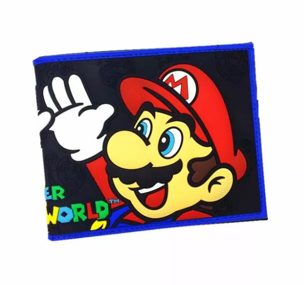 carteira game mario bros Carteira Jogo Super Mario Bros 9cm