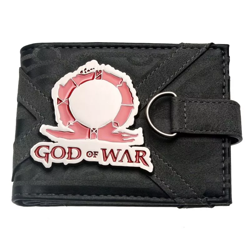 Carteira God of War Logo Emblema Game DFT-3704