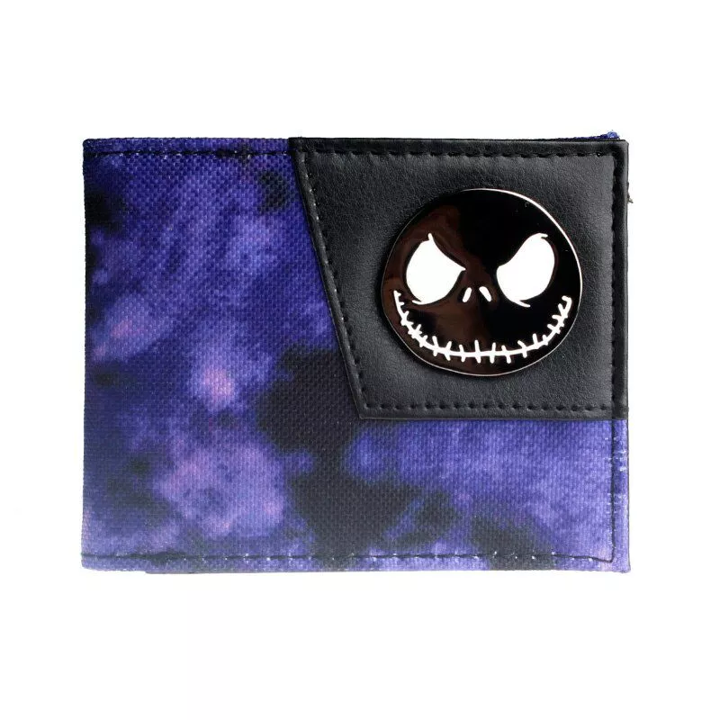 Carteira Homens Carteira mulheres bolsa The Nightmare Before Christmas Jack Skellington