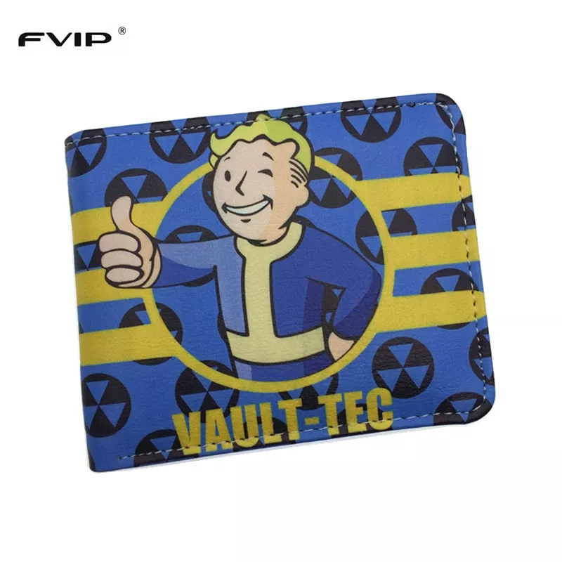 carteira jogo fallout wallet vault tec design legal dos desenhos animados carteiras Carteira Guardiões da Galáxia Groot Fashionable high quality men's wallets designer new women purse DFT2267