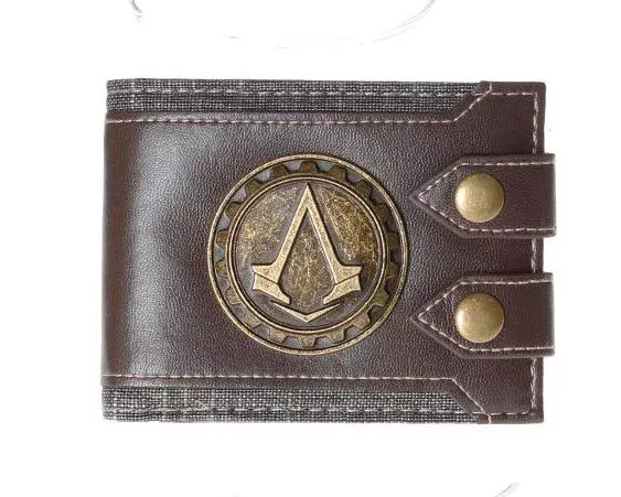 carteira jogo game assassins creed Carteira Marvel Comics Deadpool