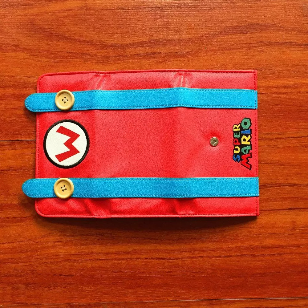 carteira jogo super mario bros 9cm Bolsa 29cm saco de pelúcia brinquedo grande capacidade mochila kuromied lolied shouder saco boneca adorável pingente bolsa brinquedo presente da namorada