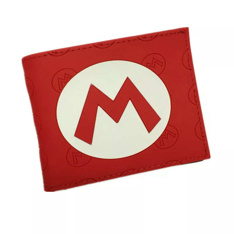 carteira mario bros game m Carteira Jogo Super Mario Bros 9cm