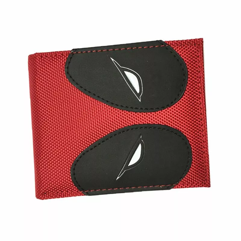 carteira marvel deadpool olhos Touken ranbu carteira feminina de couro sintético, carteira feminina feita em couro sintético de poliuretano com zíper e espaço para cartões