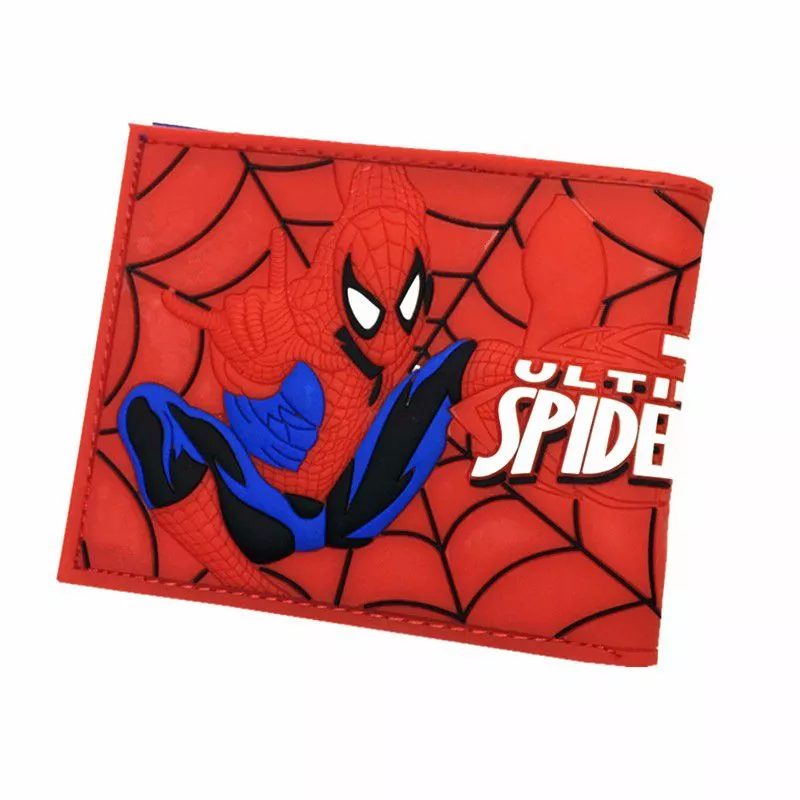 carteira marvel homem aranha spider man Touken ranbu carteira feminina de couro sintético, carteira feminina feita em couro sintético de poliuretano com zíper e espaço para cartões