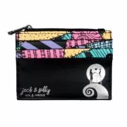 Carteira Nightmare Before Christmas Jack e sally carteira feminina bolsa senhora moeda bolsas titular do cartão dft4563