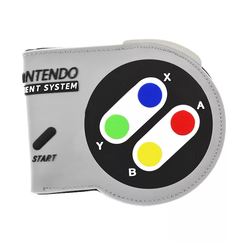 Carteira Nintendo Clássico Nova chegada jogo carteira super nintendo bolsa 3d toque moeda bolsa