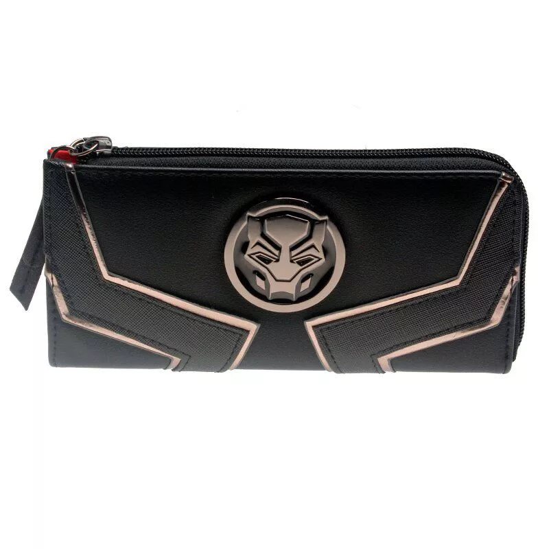 carteira pantera negra zip em torno de carteira bolsa de embreagem bolsa dft 5511 Carteira Vingadores Avengers Guerra Infinita homem carteira feminina bolsa