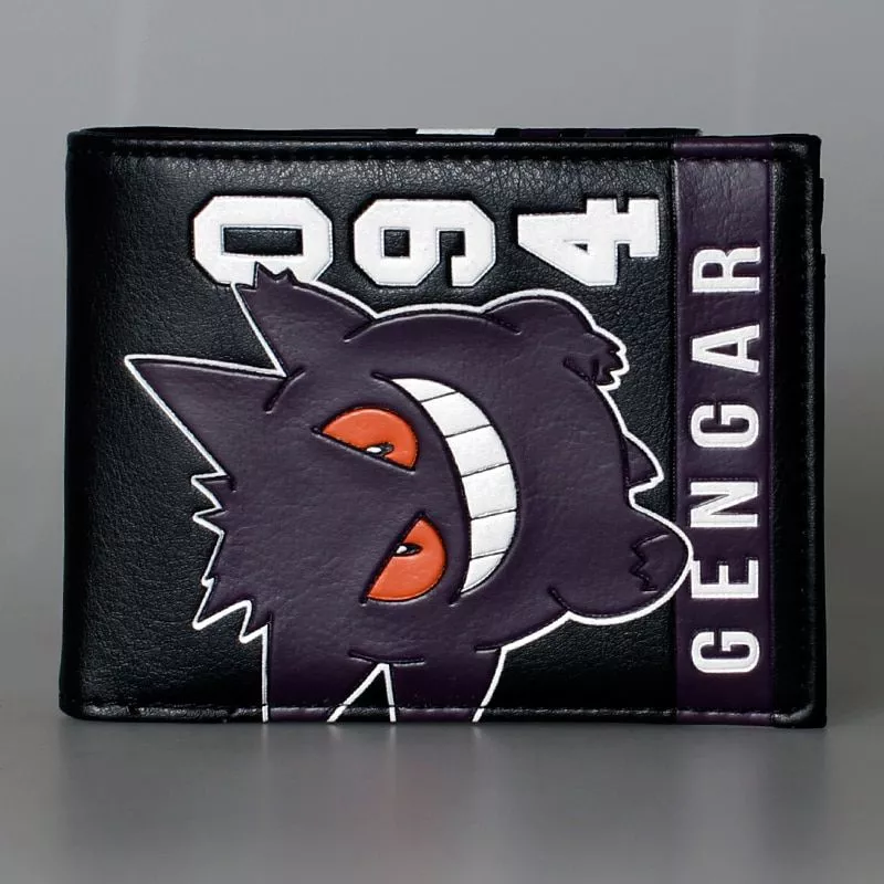 carteira pokemon 094 gengar bolsa feminina dft 1557 Carteira My Hero Academia Boku no Hero Anime Wallet Women Fashionable high quality men's wallets designer new purse DFT3109