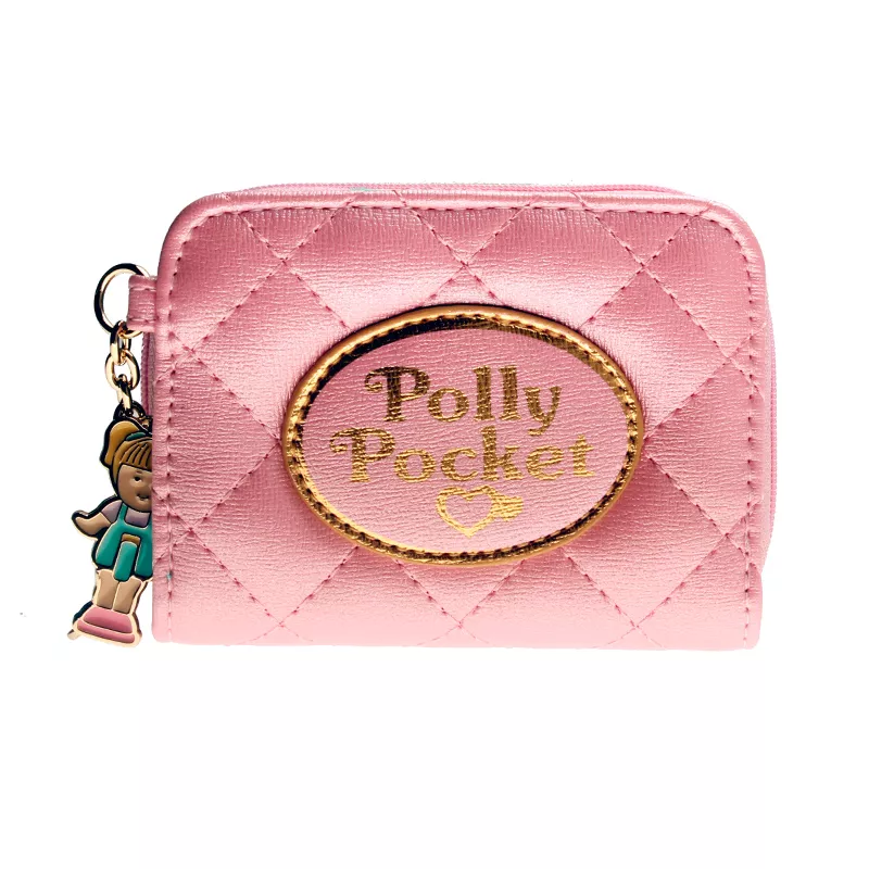 carteira polly pocket rosa acolchoado carteira feminina bolsa dft 6717 Carteira Como Treinar Seu Dragão bolsa da moeda