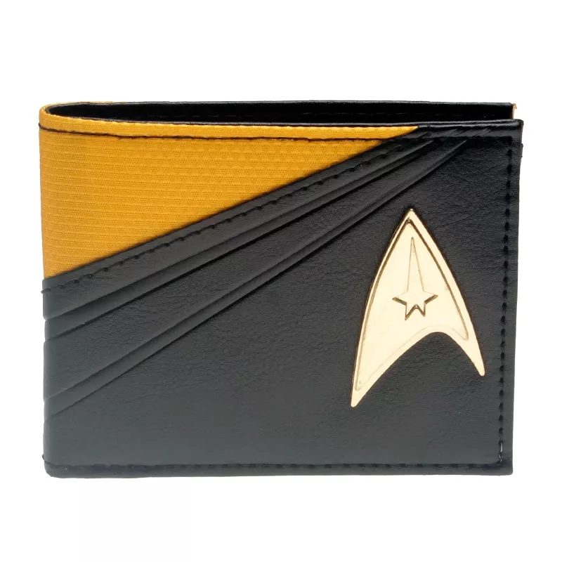 Carteira star trek moda de alta qualidade carteiras masculinas designer nova bolsa dft1406