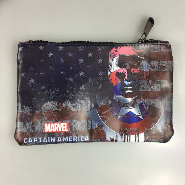 Carteira Super Heróis HQ Capitão America