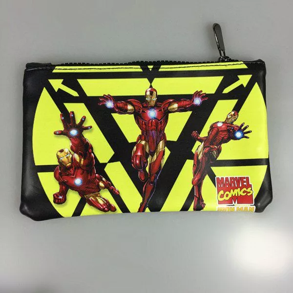 carteira super herois hq homem de ferro Desenhos animados diversão pipoca em forma de bolsas de ombro feminino personalidade design pequena corrente crossbody saco menina bolsa sac a principal femme