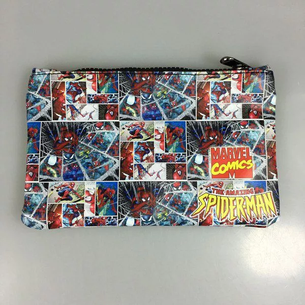 carteira super herois hq marvel spider man Carteira Capitão America Clássico