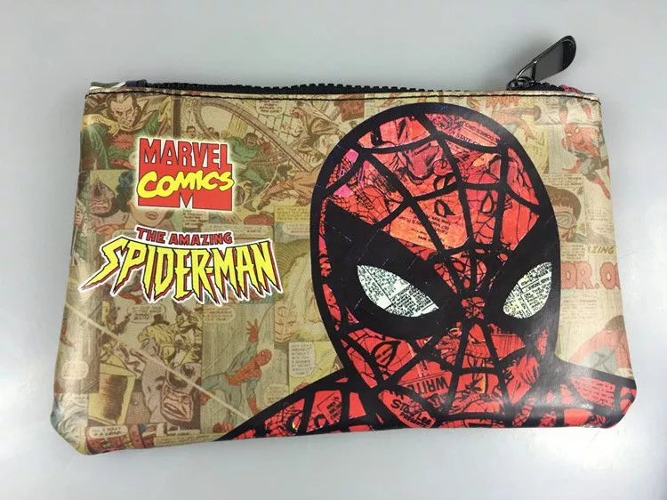 Carteira Super Heróis HQ Spider Man Homem Aranha 2