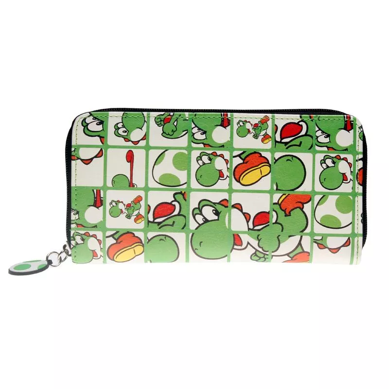 Carteira Super mario zip em torno da carteira moda carteiras designer marca bolsa senhora festa carteira titular do cartão feminino
