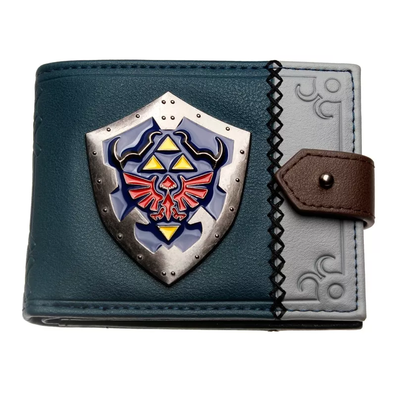 carteira the legend of zelda carteira dft 3106 Carteira bifold do plutônio azul da bolsa da precipitação DFT-2018