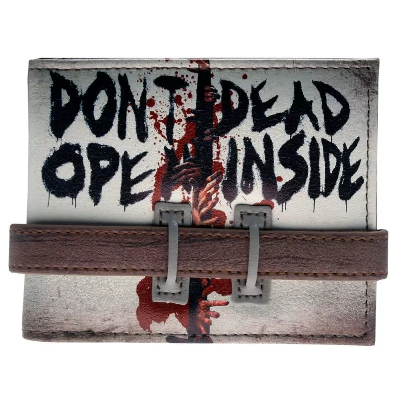 Carteira Walking dead don't open dead inside carteira bifold DFT-2016