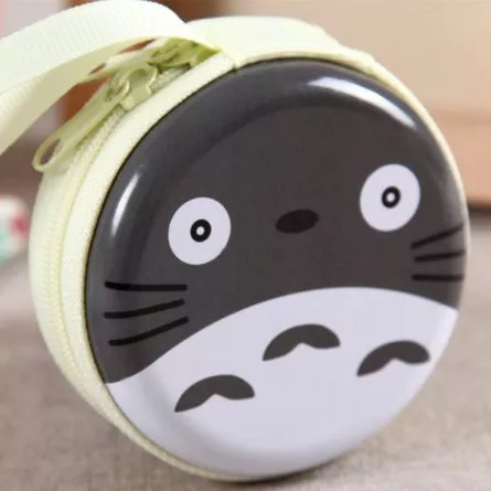 case anime meu vizinho totoro my neighbor totoro 6 Colar crânio fones de ouvido estudante pingente colar personalidade casal retro punk masculino titânio aço hip hop colar