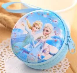 case frozen uma aventura congelante 3 Estojo Kawaii simples grade dot saco de lápis de lona papelaria armazenamento organizador lápis caso escola fornecimento