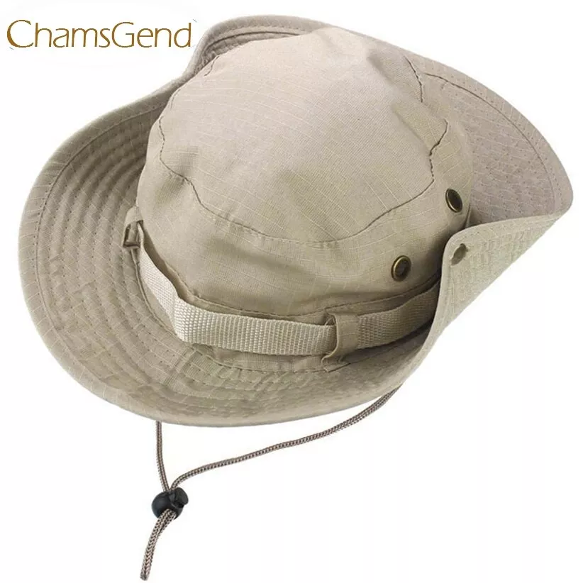 chapeu chamsgend bone de lona chapeu novo design para homens e mulheres Chapéu Unissex panamá balde reversível dobrável sólido preto branco plana boné de pescador para homem feminino militar panamá masculino ossos 2018