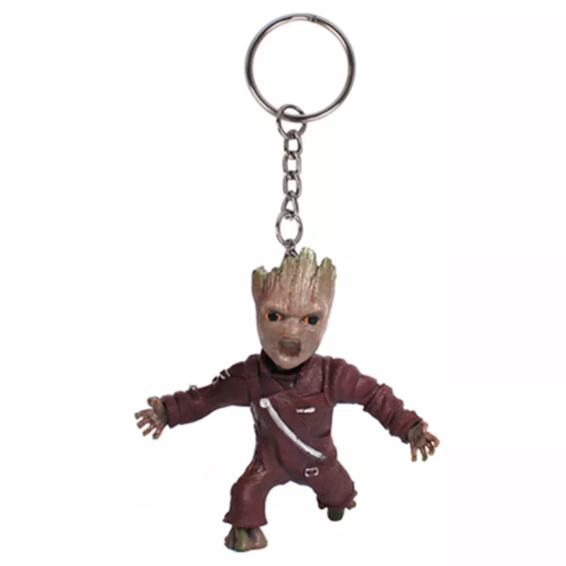 chaveiro action figure guardioes da galaxia baby groot Chaveiro Marvel Vingadores Guerra Infinita Punho Thanos Ouro