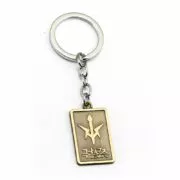 Chaveiro Anime CODE GEASS Lelouch da Rebelião Chaveiro Tag de Cão Do Metal Chave Titular Anel Da Jóia Dos Homens