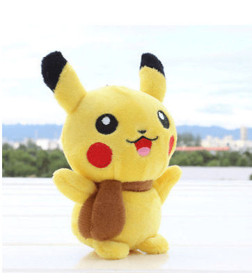 chaveiro anime pokemon pikachu 13cm Action Figure One Piece Den Den Mushi 13cm