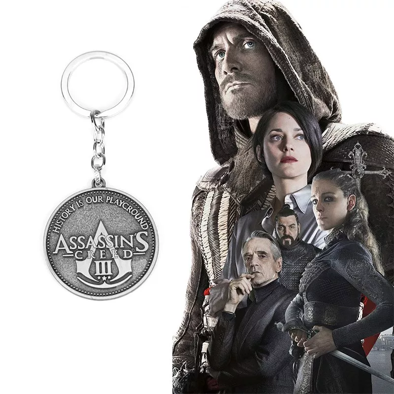 chaveiro assassins creed jogo filme joias altair ezio connor chaveiros Série de Inside Out é anunciada para o Disney+.