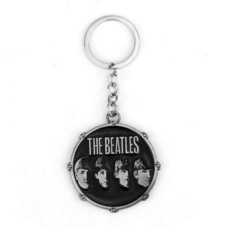 Chaveiro Beatles Banda Rock Música Prata