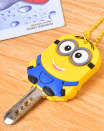 Chaveiro Capa de Chave Minion Bob