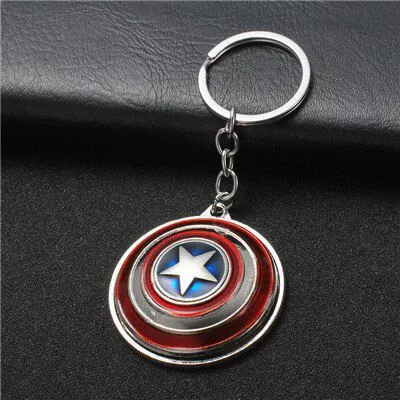 Chaveiro Capitão América Escurdo Vingadores Avengers Ultimato Vermelho