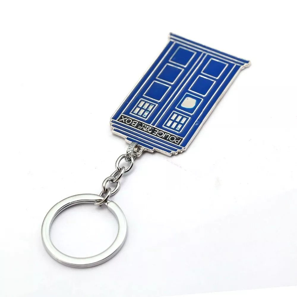 Chaveiro Doctor Who Novo doutor chaveiro metal chaveiro titular tardis chaveiro filme chaveiro pingente jóias
