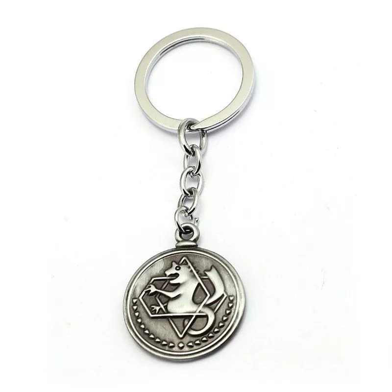 chaveiro fullmetal alchemist alquimistas insignia prata anime Mini abacate brinquedos de pelúcia kawaii moeda bolsa pequena bolsa de cartão feminino ins coreia bonito saco de moedas estudante de pelúcia presente da criança