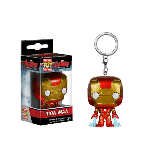 chaveiro funko pop iron man homem de ferro Camiseta Manga Longa Marvel Homem de Ferro Tony Stark Iron Man