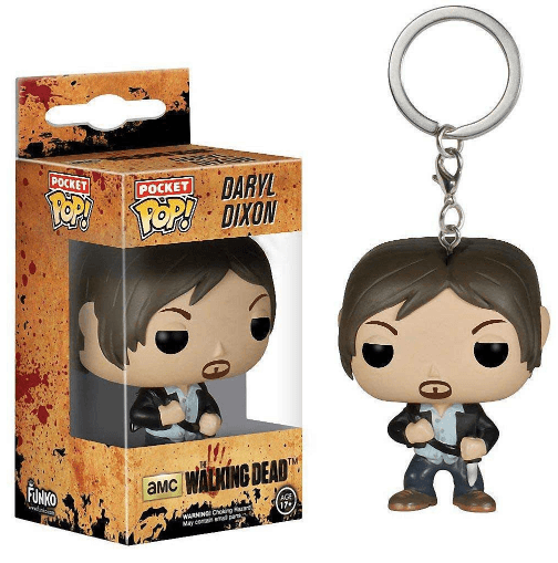 chaveiro funko pop the walking dead daryl Action Figure Anime Seven Deadly Sins Grizzly's Sin of Sloth Harlequin King 11cm