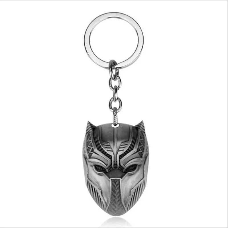 Chaveiro Guerra Infinita Pantera Negra Black Panther Prata