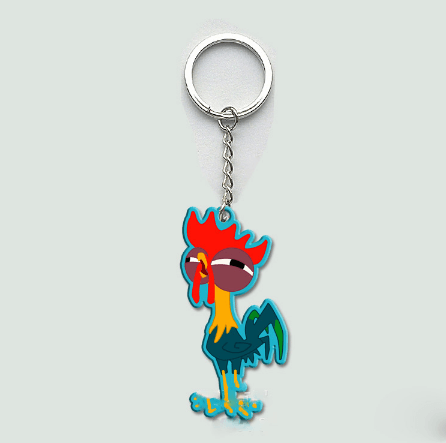 Chaveiro Heihei Moana: Um Mar de Aventuras