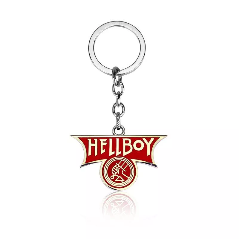 Chaveiro Hellboy Banda Rock Música Logo Vermelho