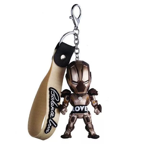 Chaveiro Homem de Ferro Iron Man Vingadores Avengers Marvel Dourado