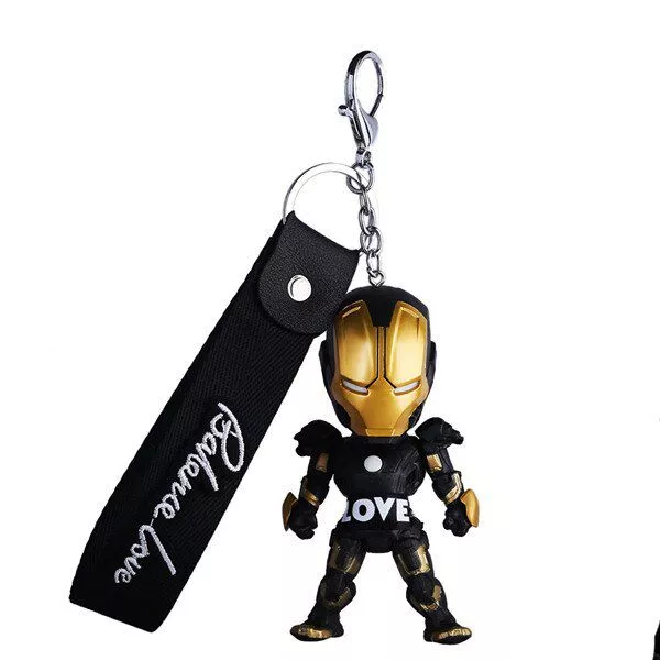 Chaveiro Homem de Ferro Iron Man Vingadores Avengers Marvel Preto