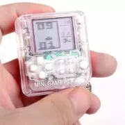 Chaveiro kawaii, brinquedo, clássico, mini jogo, máquina pingente, chaveiro, crianças, mini, brinquedos para crianças, linha, amigos, presentes