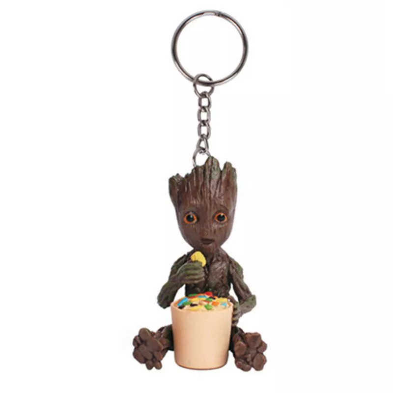 chaveiro marvel action figure guardioes da galaxia baby groot 1874 Chaveiro Marvel Vingadores Guerra Infinita Punho Thanos Ouro