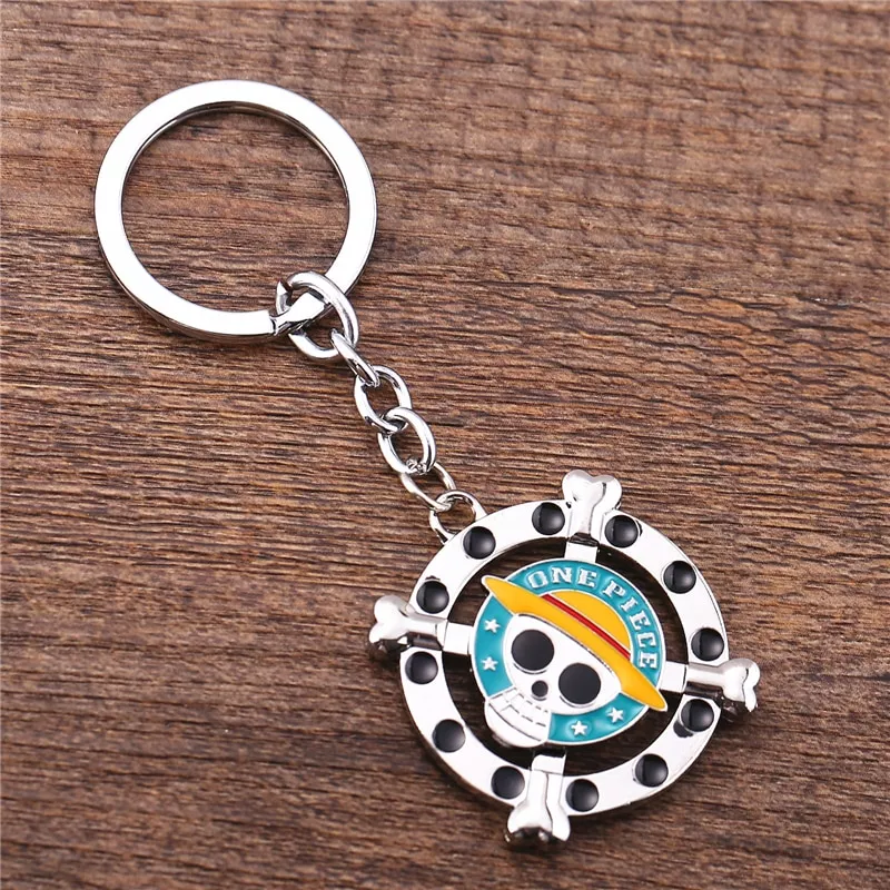 chaveiro one piece skeleton skull pattern silver zinc alloy keychain key ring cosplay Chaveiro Jogo PUBG Keychain Pingentes Saco Kit de Primeiros Socorros Caixa de Tratamento de Chaveiro Kit de Sobrevivência Campo de Batalha