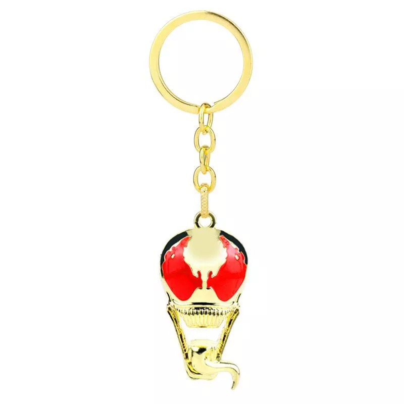Chaveiro Spider Man Homem Aranha Venom Dourado