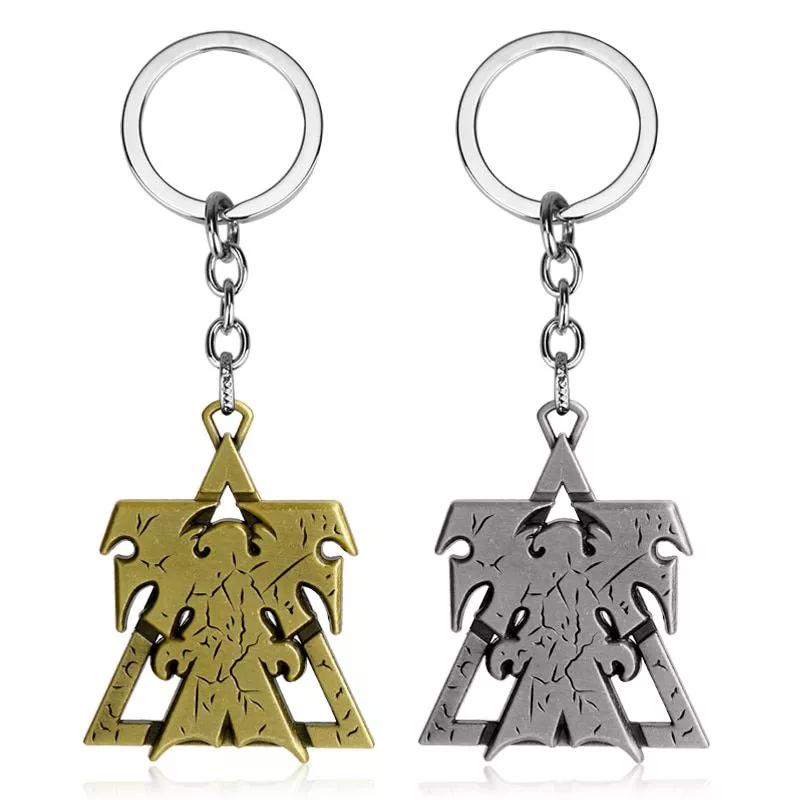 Chaveiro StarCraft 2 Wings of Liberty Terran Metal Logo